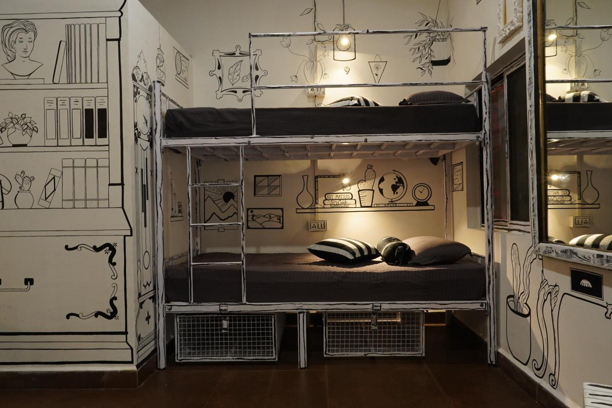 Pappi Chulo Vagator Hostel Kültér fotó