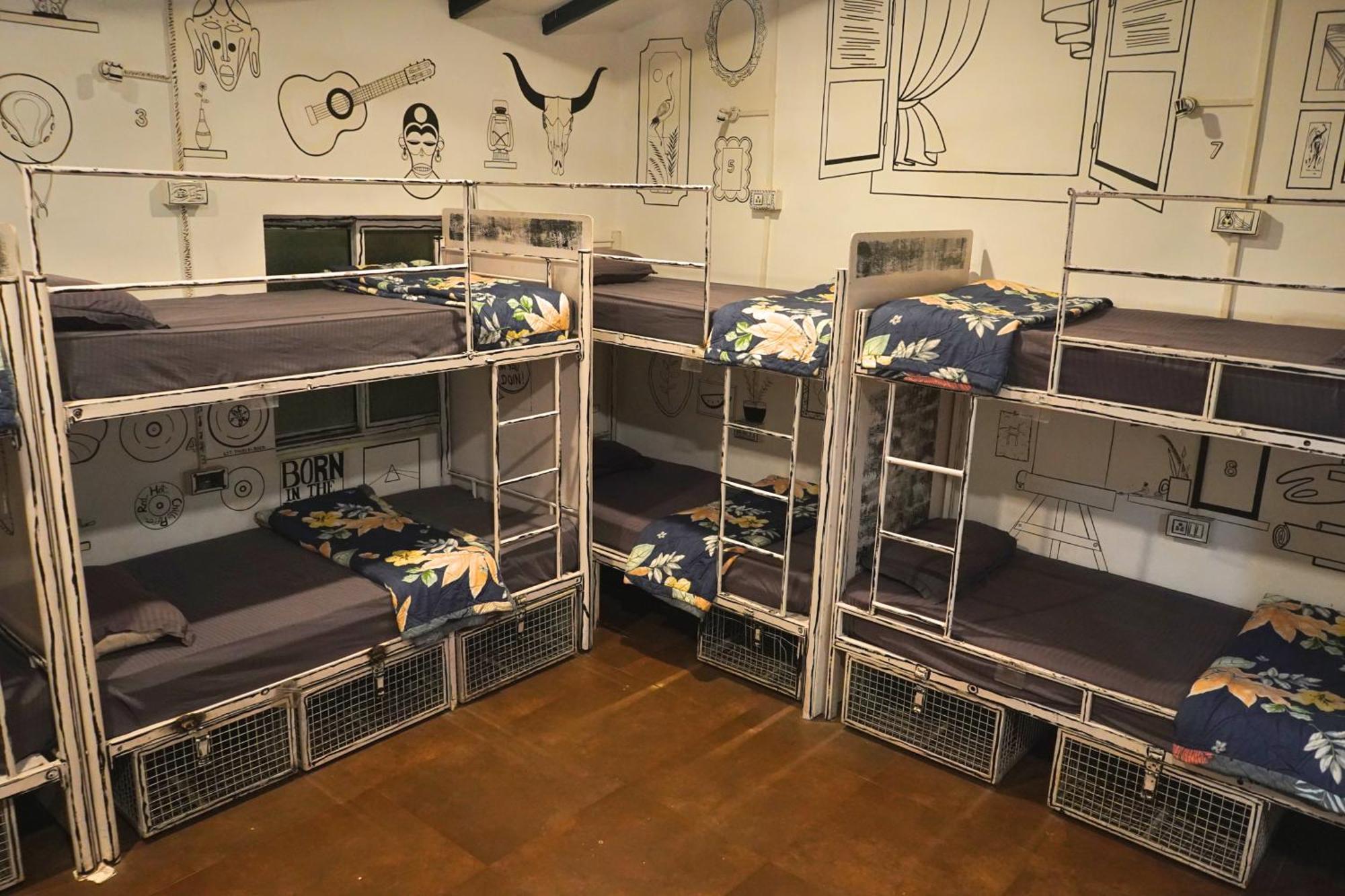 Pappi Chulo Vagator Hostel Kültér fotó